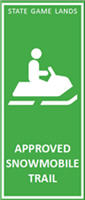 Approve Snowmobile Trail sign
