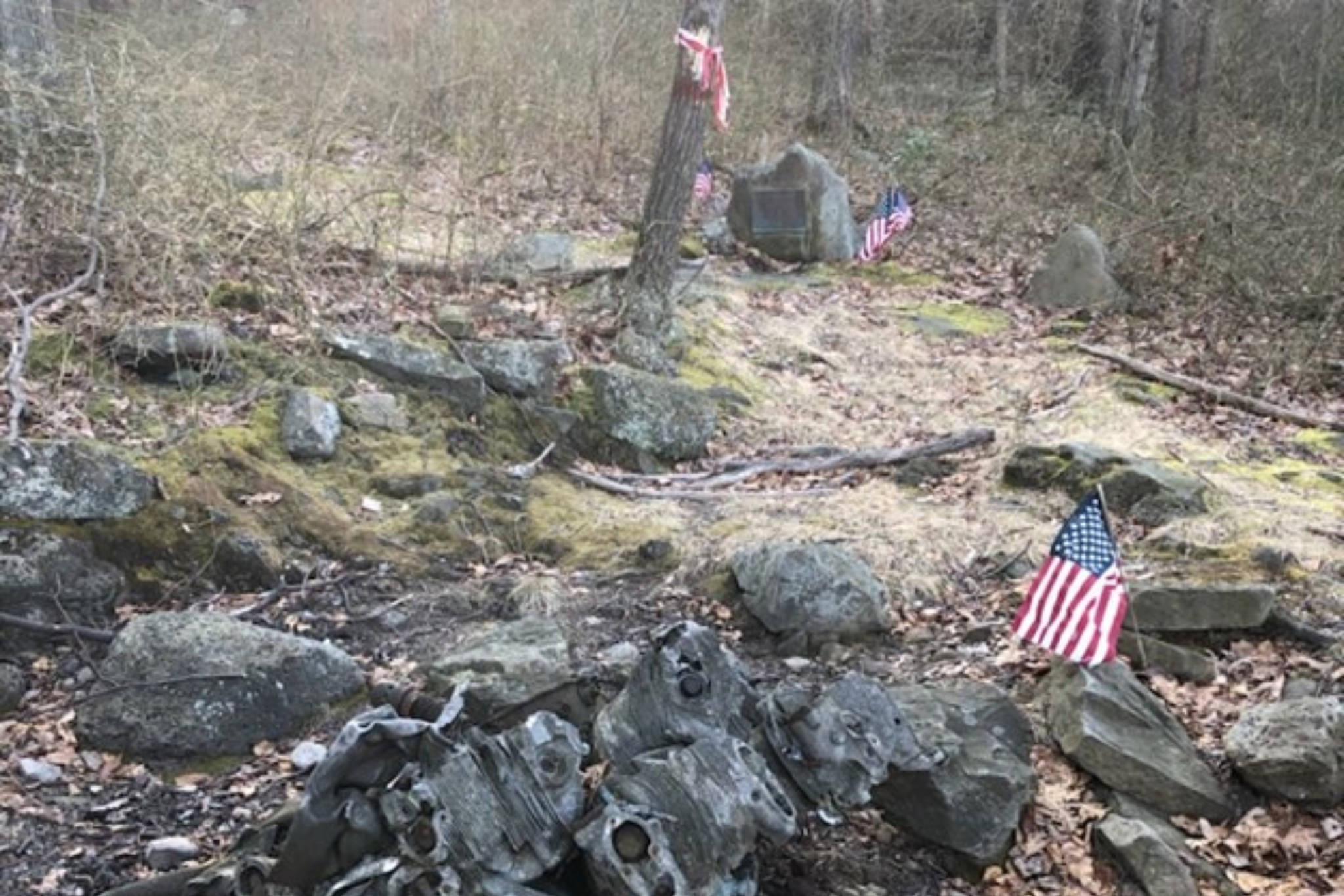 Plane Crash Site via Laurel Highlands Hiking Trail – State Game Lands 42.jpg