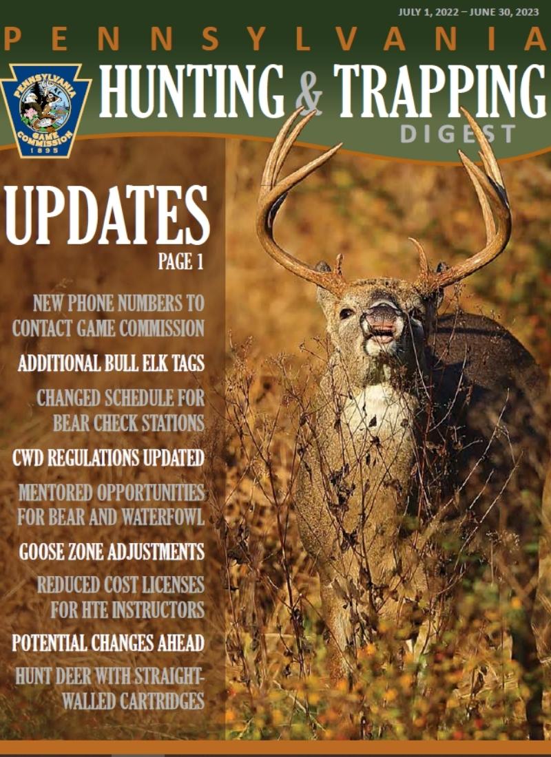 2021-22 Hunting and Trapping Digest Cover
