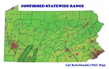 West Virginia Water Shrew Confirmed statewide range